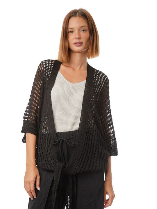 Silia D Damen Kaftan Bademode Schwarz