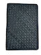 Leather Passport Case Braided Blue RFID Engraving