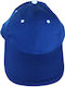 Baseball Cap Royal Blue White Stripe Cotton Velcro
