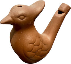 Lalitsa Ceramic Water Whistle Woodpecker Terracotta
