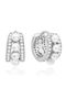 Ania Haie Earrings Hoops from Silver with Stones & Pearls