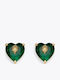 Kurt Geiger Earrings Studs Gold Plated Green