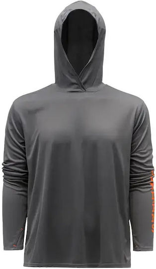 Риболовна блуза Grundens Tough Sun Hoodie UPF 50 Anchor