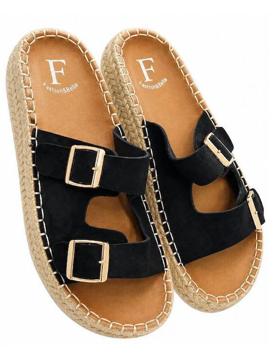 Fashion & Bella Platforme Negre Fashion & Bella Platforme Negre