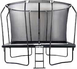 Virtufit Trampolin Für Gymnastik Mit 213cm Durchmesser Und Netz Und Leiter Virtufit Trampolin Für Gymnastik Mit 213cm Durchmesser Und Netz Und Leiter