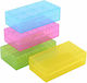 Plastik Storage Case 18650 Batterie Hellblau