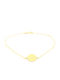 Anagnostakis Doppeltes Halskette mit Talisman aus 9K Gold