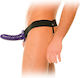 Fetish Fantasy 6 Inch Hollow Strap-on Purple