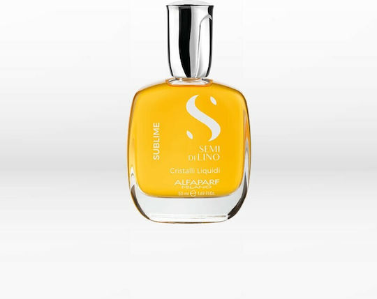 Alfaparf Milano Professional Semi Di Lino Cristalli Λάδι Μαλλιών για Λείανση 50ml