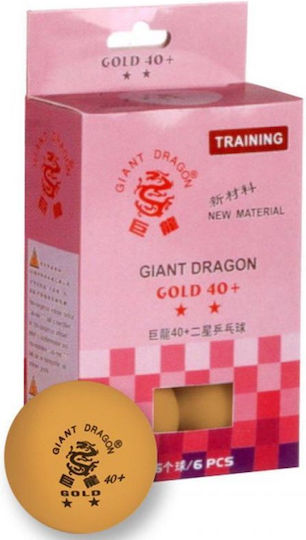 Bile De Ping-Pong Smj Gold Star 6 Bucăți Portocalii
