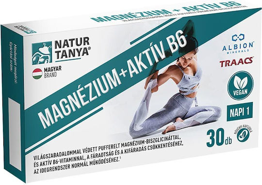 Natur Tanya Магнезий С Витамин B6 30 Капсули