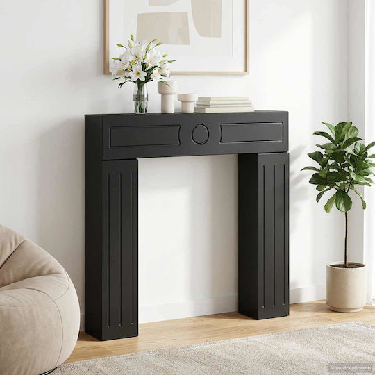 vidaXL Ξύλινη Πρόσοψη Τζακιού 102x100.5cm