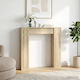 vidaXL vidaXL Wooden Fireplace Mantel 100x100cm