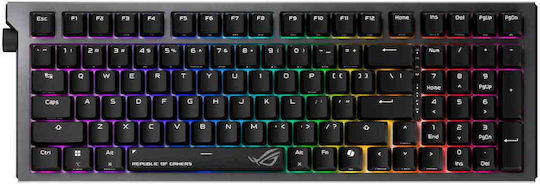 Asus ROG Strix Morph 96 Wireless Gaming Mechanical Keyboard with ROG NX V2 Switches and RGB Lighting (English US)