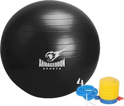 Armageddon Sports Μπάλα Pilates σε Μαύρο Χρώμα