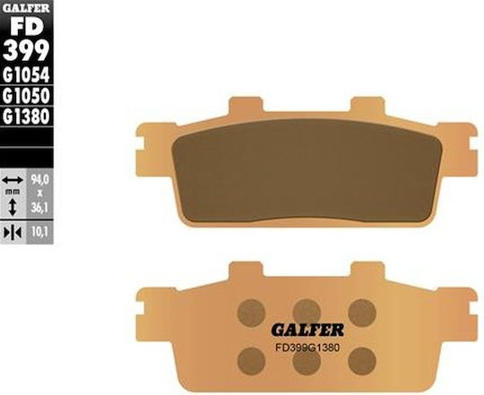 Galfer Brake Pads Kh427 Sintered Metallic Scooter