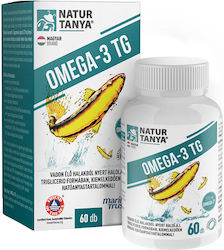 Natur Tanya Omega 3 Fischöl 60 Weiche Kapseln