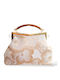 Stoff Damen Handtasche Handtasche Beiges 57 179 Beige