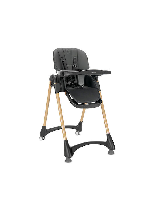Lorelli Baby Highchair with Adjustable Height Black