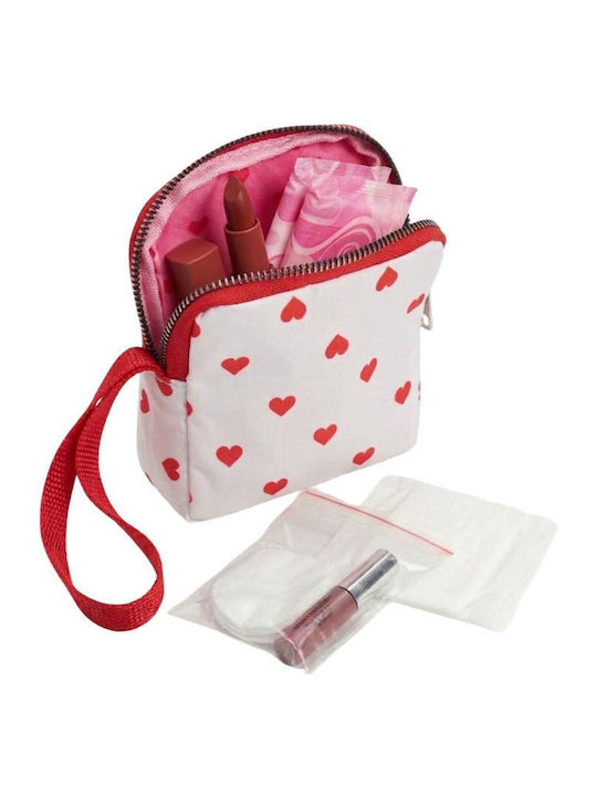 Enpapa Storage Case For Women's Sanitary Pads Heart Mini Organizer Red 10x14x3 Cm