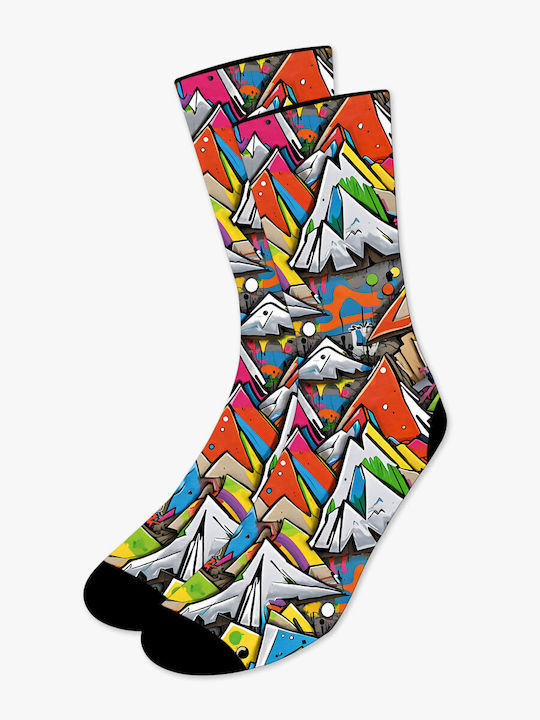 Printed Socks Urban Peaks Nodo