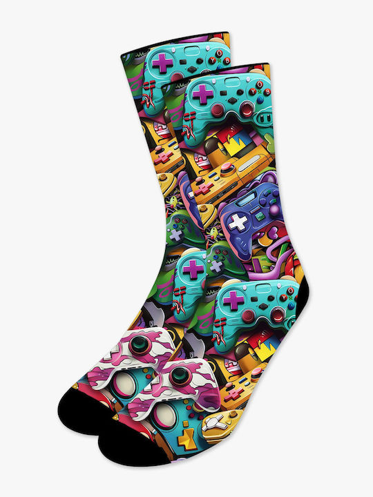 Printed Socks Game On Nodo