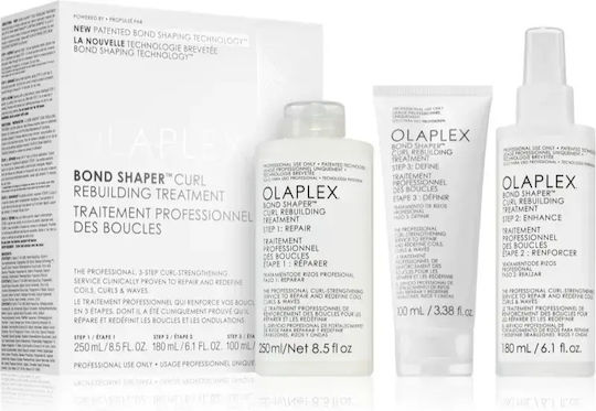 Olaplex Bond Shaper Curl Rebuilding Behandlung Haar Set Lockige Haare 3 Stücke