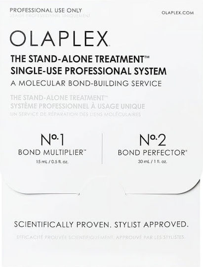Set Independent Olaplex No.1 Bond Multiplier Loțiune pentru Păr Tratament Bond Repair 15 Ml + No.2 Bond Perfector Cremă pentru Păr Tratament 30 Ml