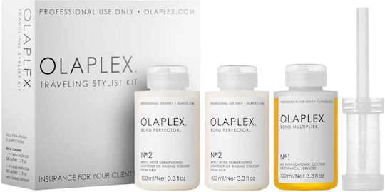 Set Olaplex No.1 Bond Multiplier Tratament Cremă pentru Păr Reparare și Întărire 100 Ml + No.2 Bond Perfector Tratament Cremă pentru Păr Reparare și Întărire 2 Buc 100 Ml