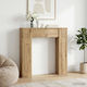 vidaXL Holz Kaminumrandung 102x102cm