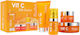 Set Rodial Vit C Brightening Serum Face 5 Ml + Vit C Brightening Cleansing Pads 20 Pcs + Vit C Brightening Souffle Face 10 Ml + Vit C Brightening Cleansing Gel Face 20 Ml