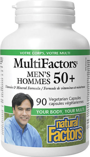 Natural Factors Männer 50+ Multifactors Natural Factors 90 Kapseln