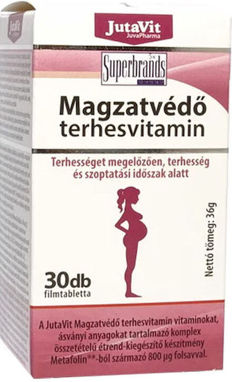 Jutavit Pregnancy Vitamin Fetal Protection Jutavit 30 Tablets
