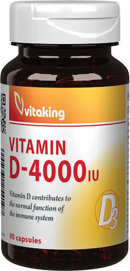 Vitaking Vitamin D-4000 Vitaking 90 Капсули