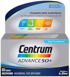 Centrum Advance 50+ Мултивитамини 60 Таблетки