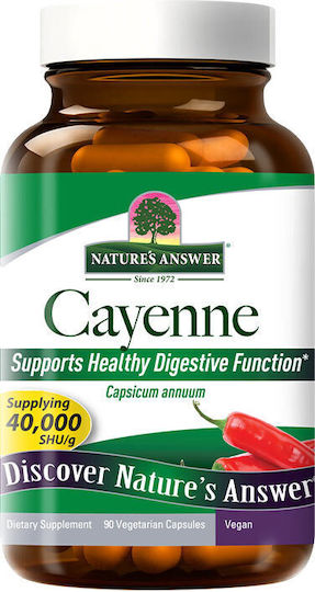 Nature's Answer Cayenne Nature's Answer 90 Вегетариански капсули