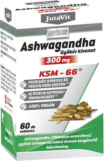 Jutavit Ashwagandha Root Extract 300 Mg Jutavit 60 Tablets