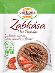 Cerbona Glutenfreie Schokoladen-Erdbeer Geschmack Haferbrei Cerbona 50 G
