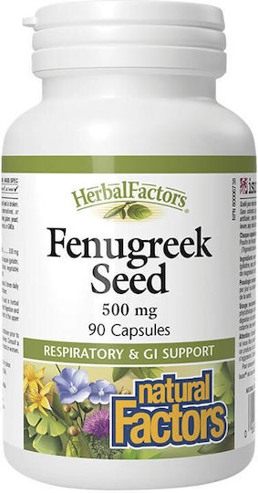 Natural Factors Сминдух Семена 500 Мг Herbalfactors Natural Factors 90 Капсули