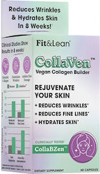 Fit & Lean Collaven Vegan Collagen Builder Fit & Lean 60 Капсули Fit & Lean Collaven Vegan Collagen Builder Fit & Lean 60 Капсули