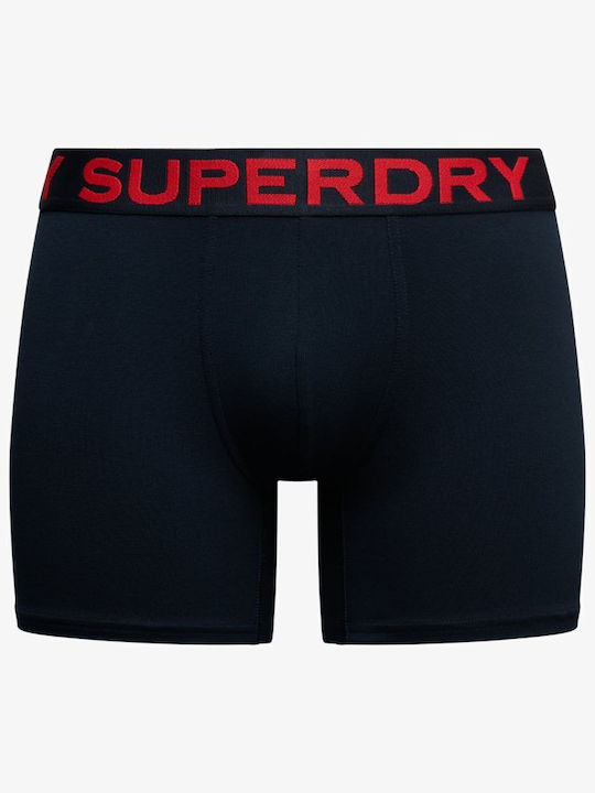 Superdry Ανδρικό Μποξεράκι Μπλε/κοκκινο