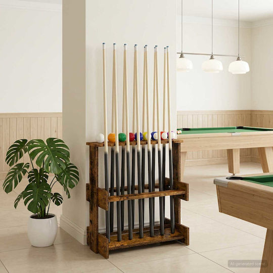 vidaXL Billiards Chest Stand Engineered Wood 60 x 35 x 60 cm