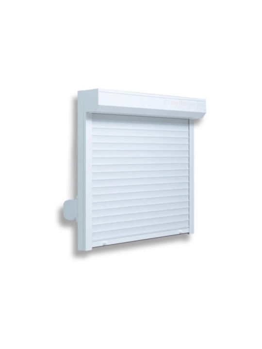 Ρολό Αλουμινίου Εξωτερικό Λευκό Π130 X Υ150 Cm Rollsmarket