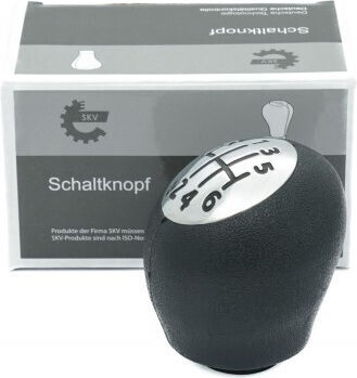 SKV Shift Knob for Dacia Duster Renault Laguna Clio Espace Megane Black