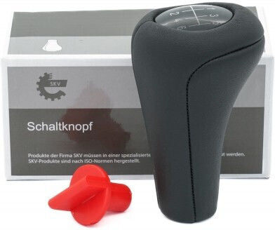 SKV Auto Schaltknopf für BMW X1 / X3 / X5 / Z4 Schwarz