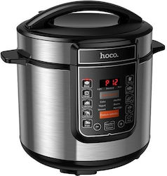 Hoco Πολυμάγειρας 1000W με Χωρητικότητα 6lt Γκρι