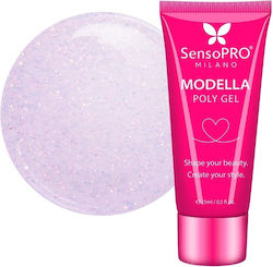 SensoPro Gel Falsche Nagel Lilafarbenes Glanz 15ml
