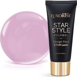 Luxorise Gel Νυχιών Power Rosé 15ml