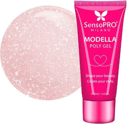 SensoPro Gel Νυχιών Rosé Gleam 30ml