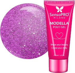 SensoPro Gel Νυχιών Violet Luxe 30ml